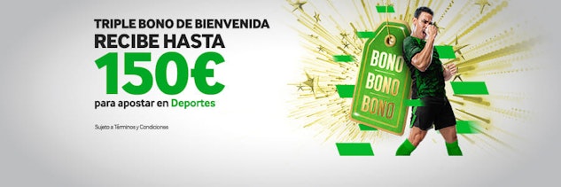 Bono bienvenida Betway