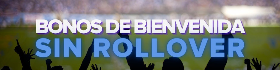 Banner con 7 bonos de bienvenida sin requisitos de apuesta.