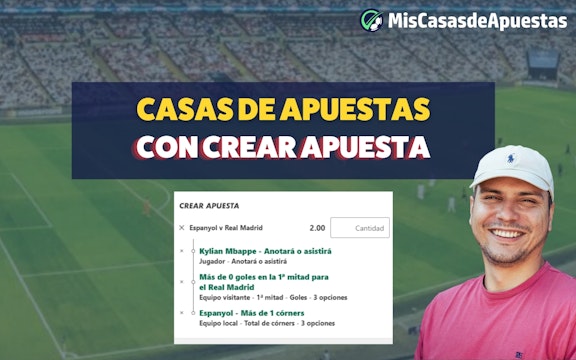Casas de apuestas con crear apuesta