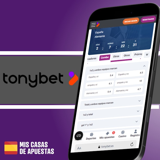Combo de Tonybet España
