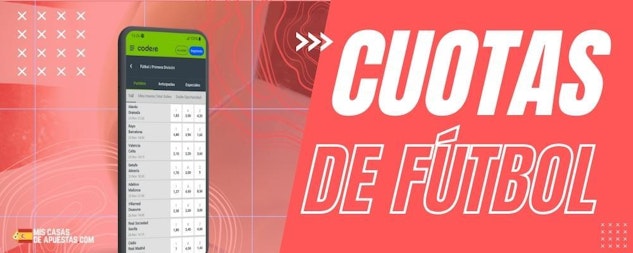 Mejores cuotas apuestas futbol