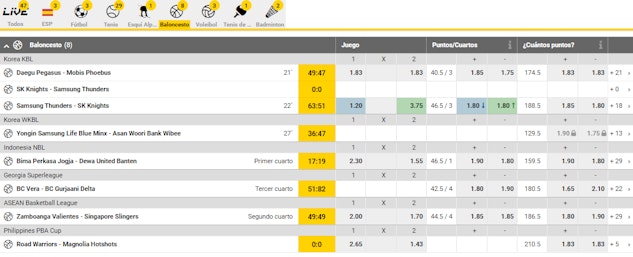 Interwetten apuestas en directo