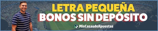 Letra pequeña sobre las freebets al registrarte