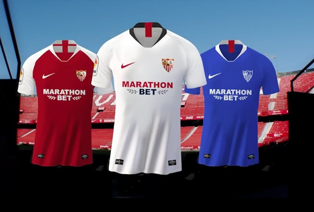 Marathonbet fue patrocinador del Sevilla entre 2019 y 2022.