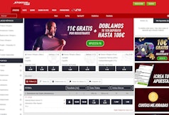 Página principal de Sportium